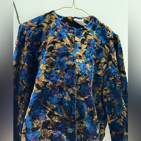 90s velvet top - Picture 2 of 5